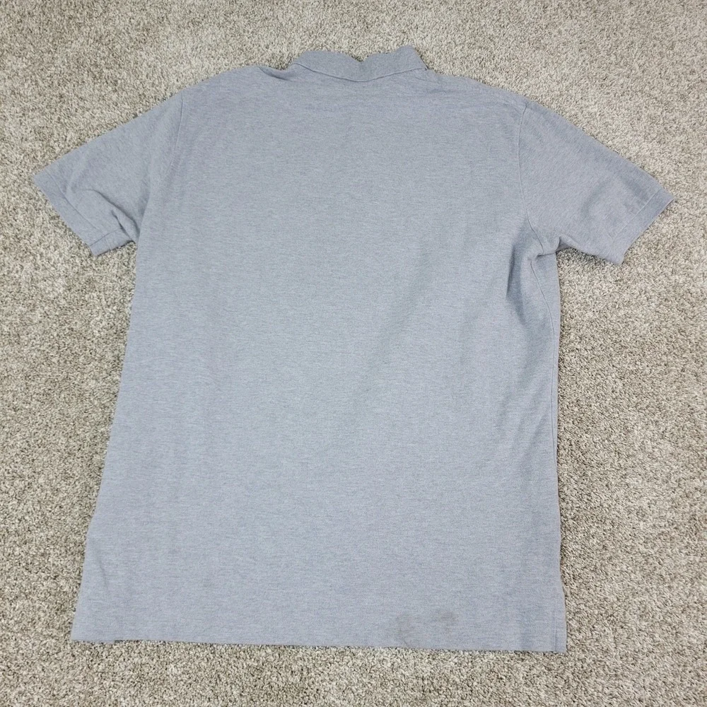 Polo Ralph Lauren Classic Fit Mens 2XL Solid Gray Pony Stretch Knit Short Sleeve